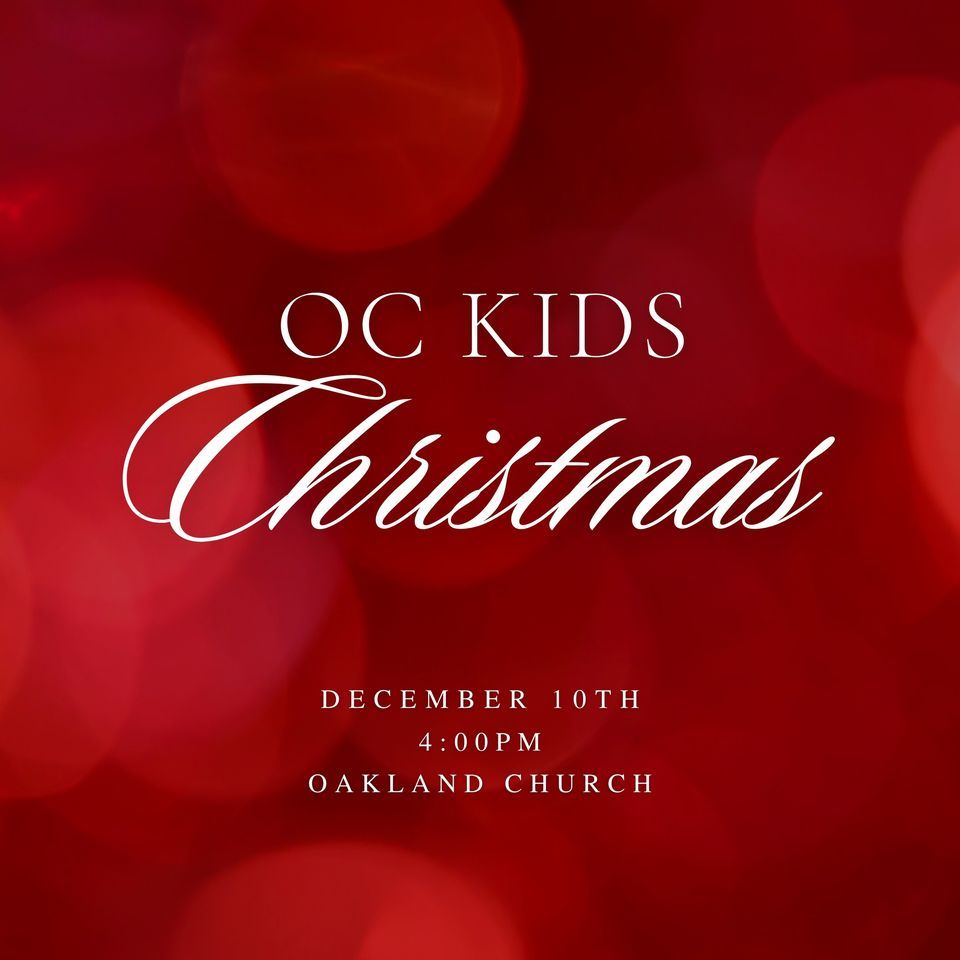 OC Kids Christmas Spectacular Oakland Church, Rochester, MI