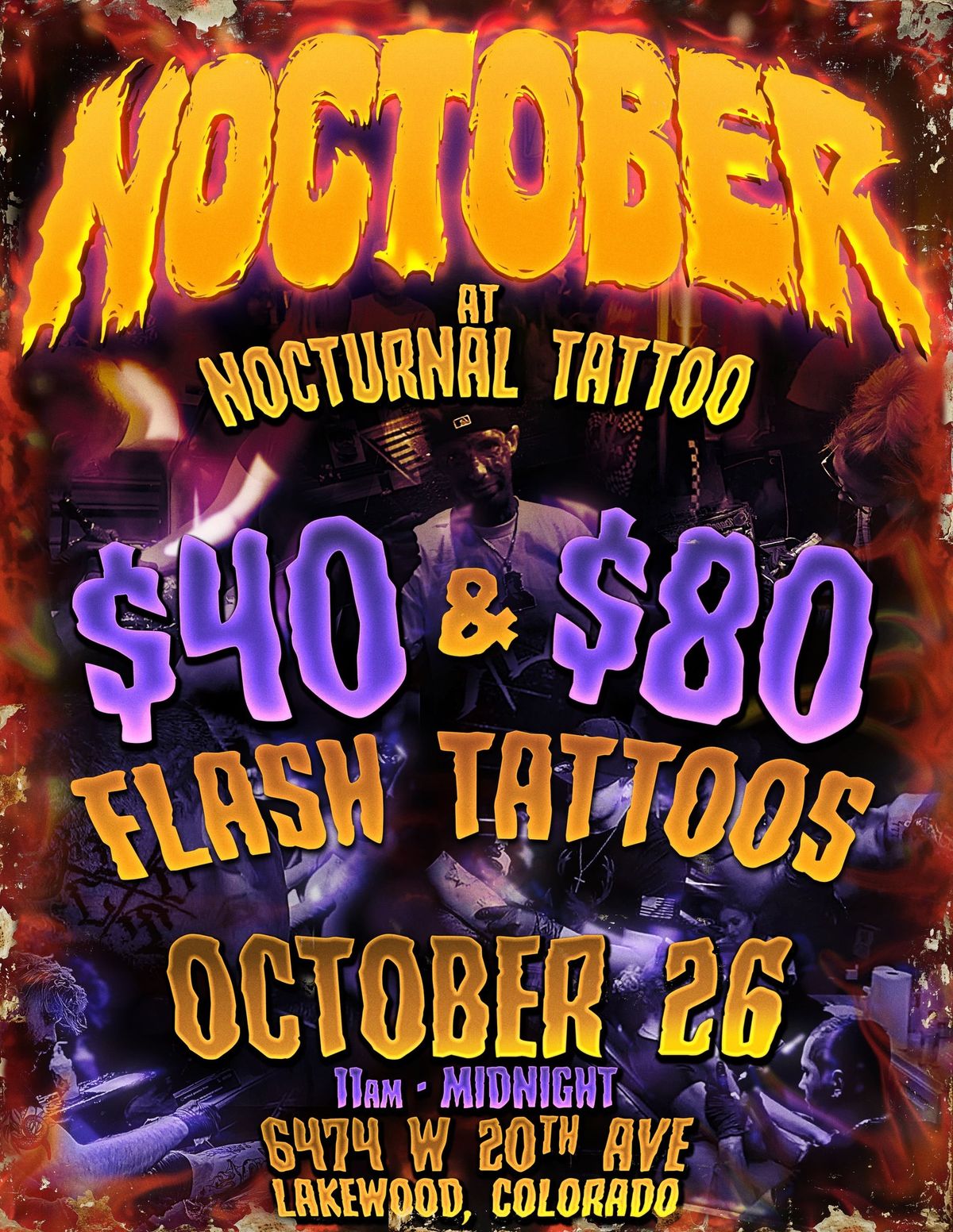 Halloween Flash Tattoo Event