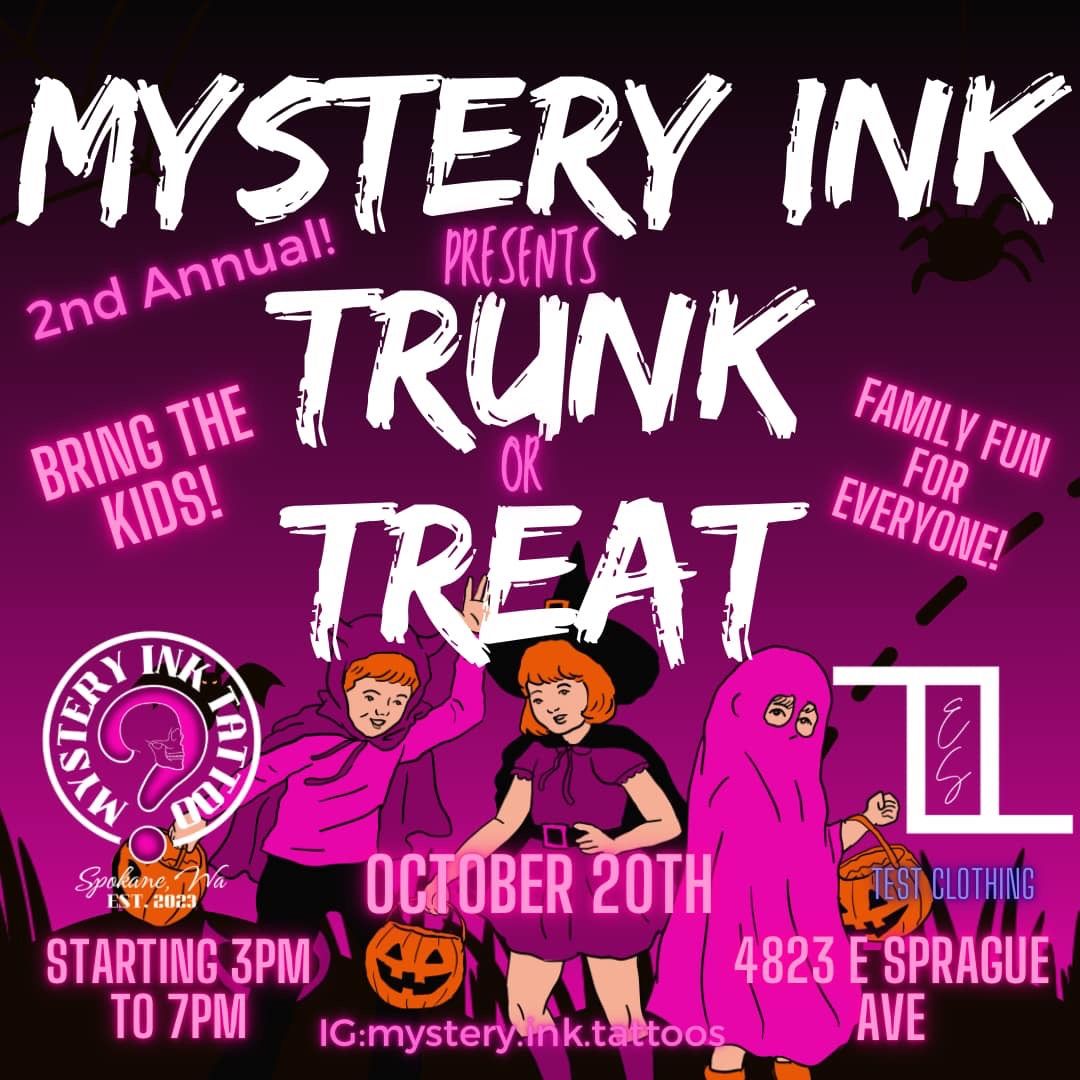 Mystery Inks 2nd Annual Trunk or Treat!