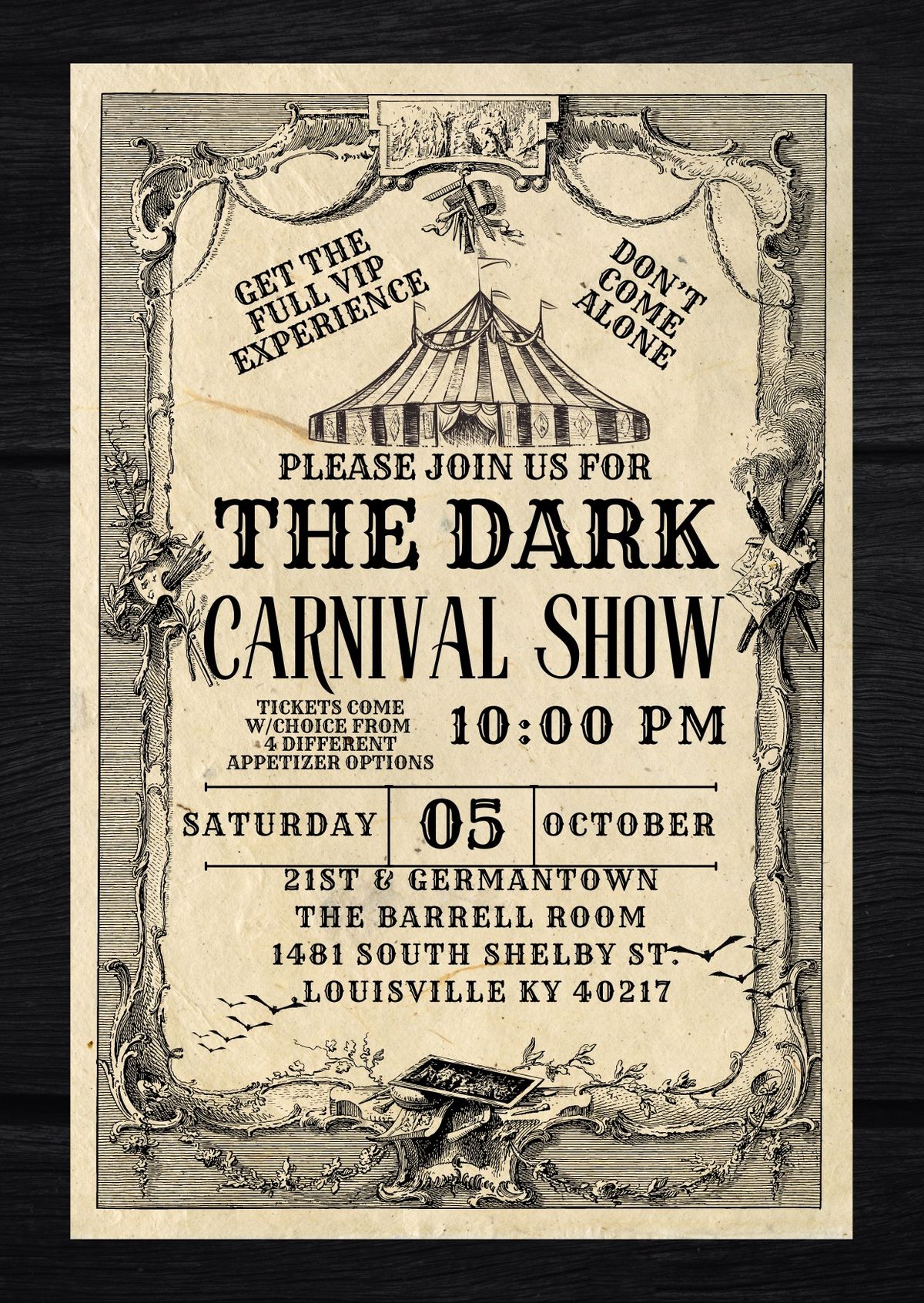 The Dark Carnival Show