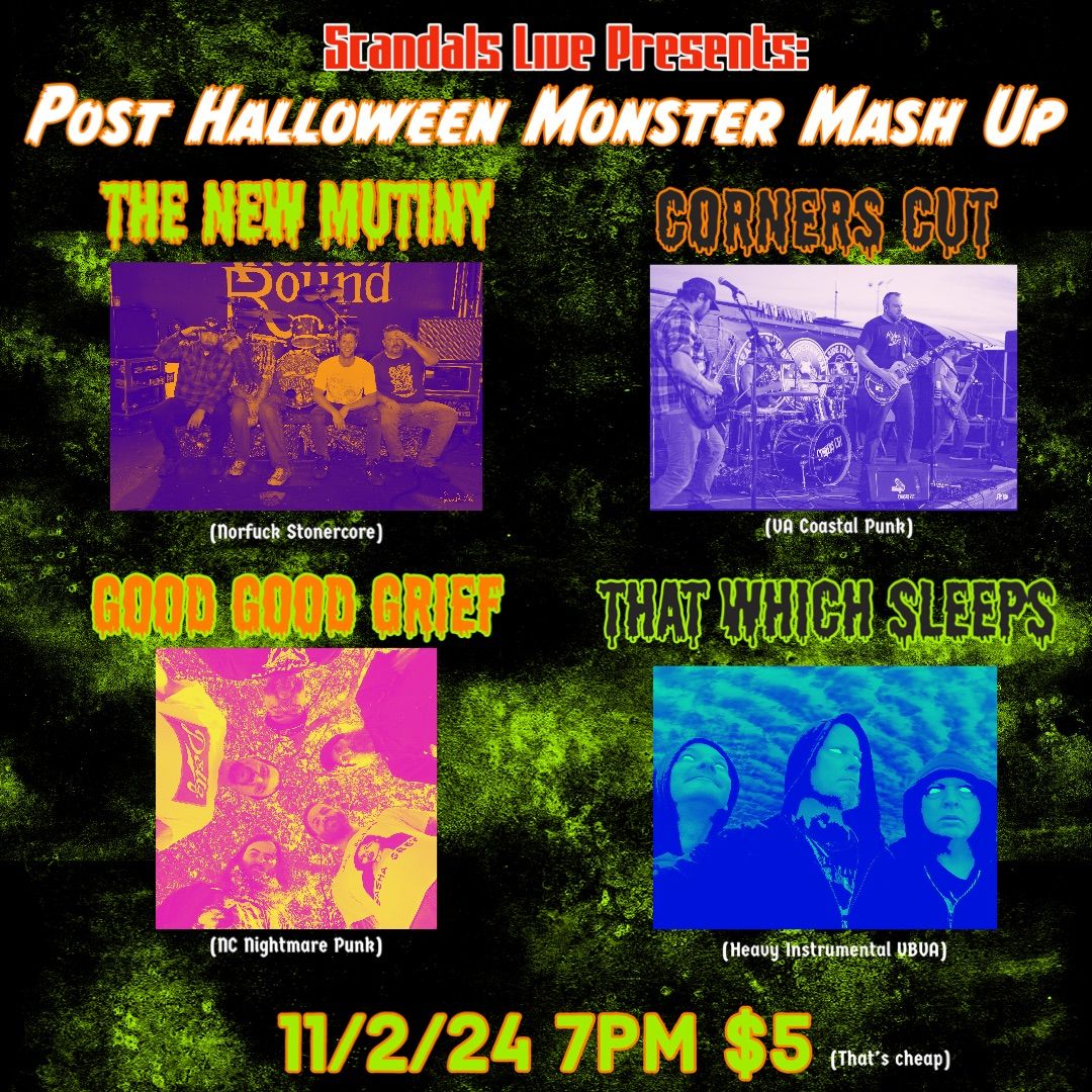 Post Halloween Monster Mashup Show