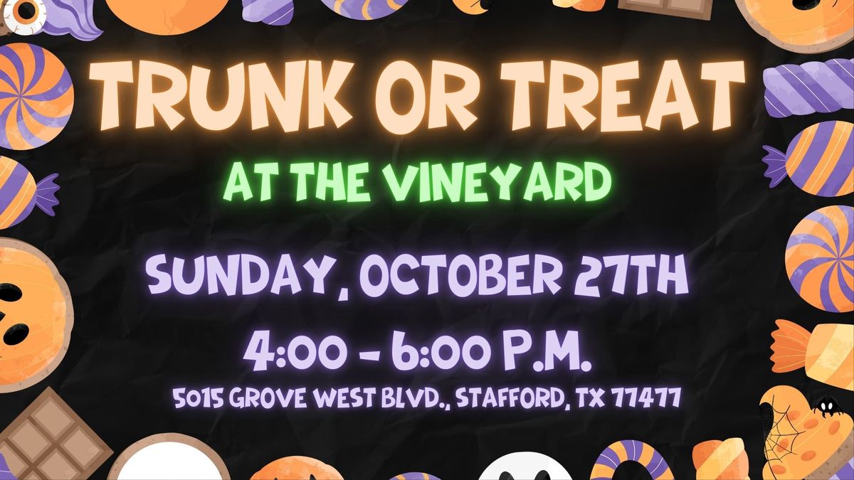 Fall Trunk or Treat