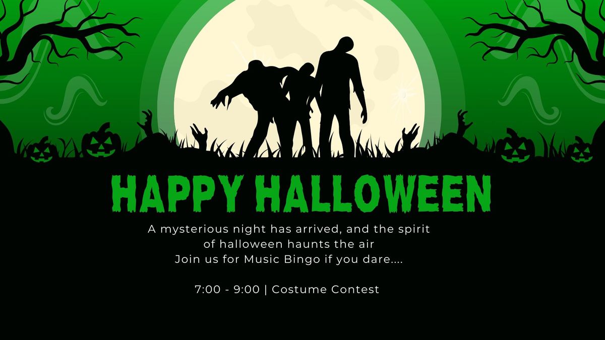 Halloween Music Bingo at Nansemond Brewing Station