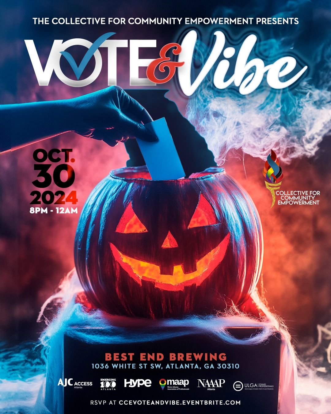 CCE Vote & Vibe: Halloween Edition