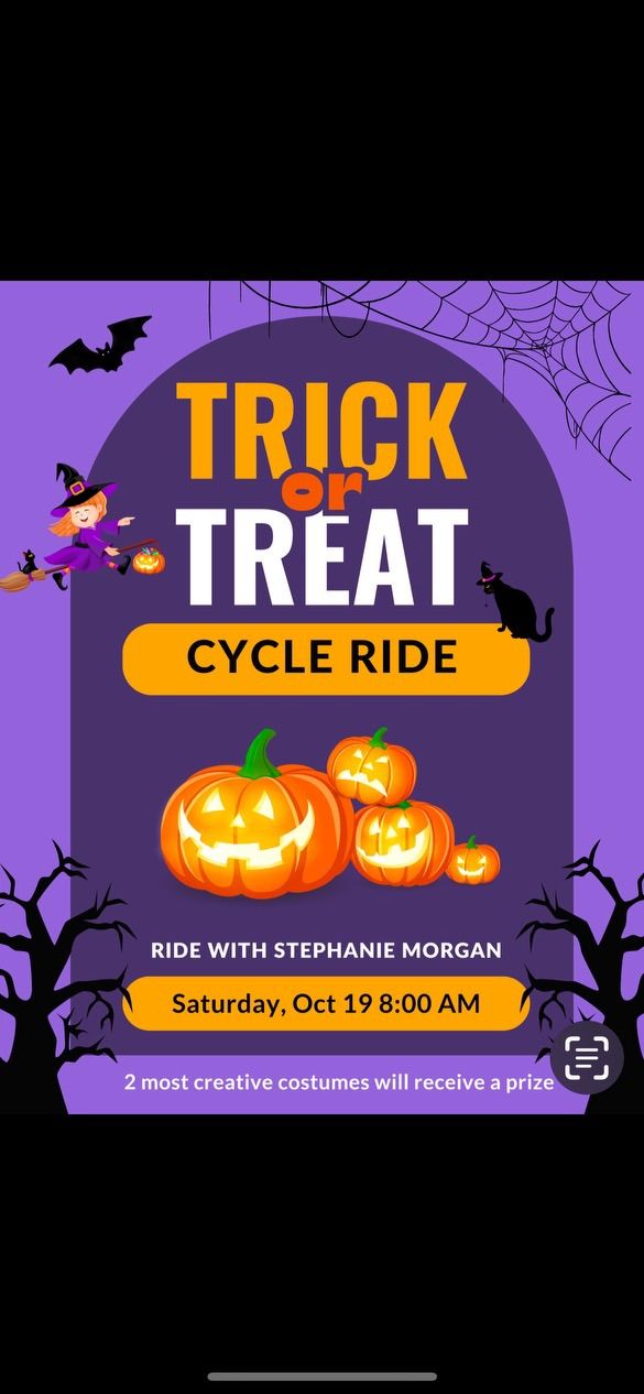 Halloween Bike Ride with Stephanie