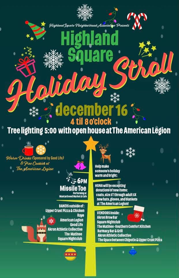 Highland Square Holiday Stroll Mustard Seed Market & Cafe (HSQ