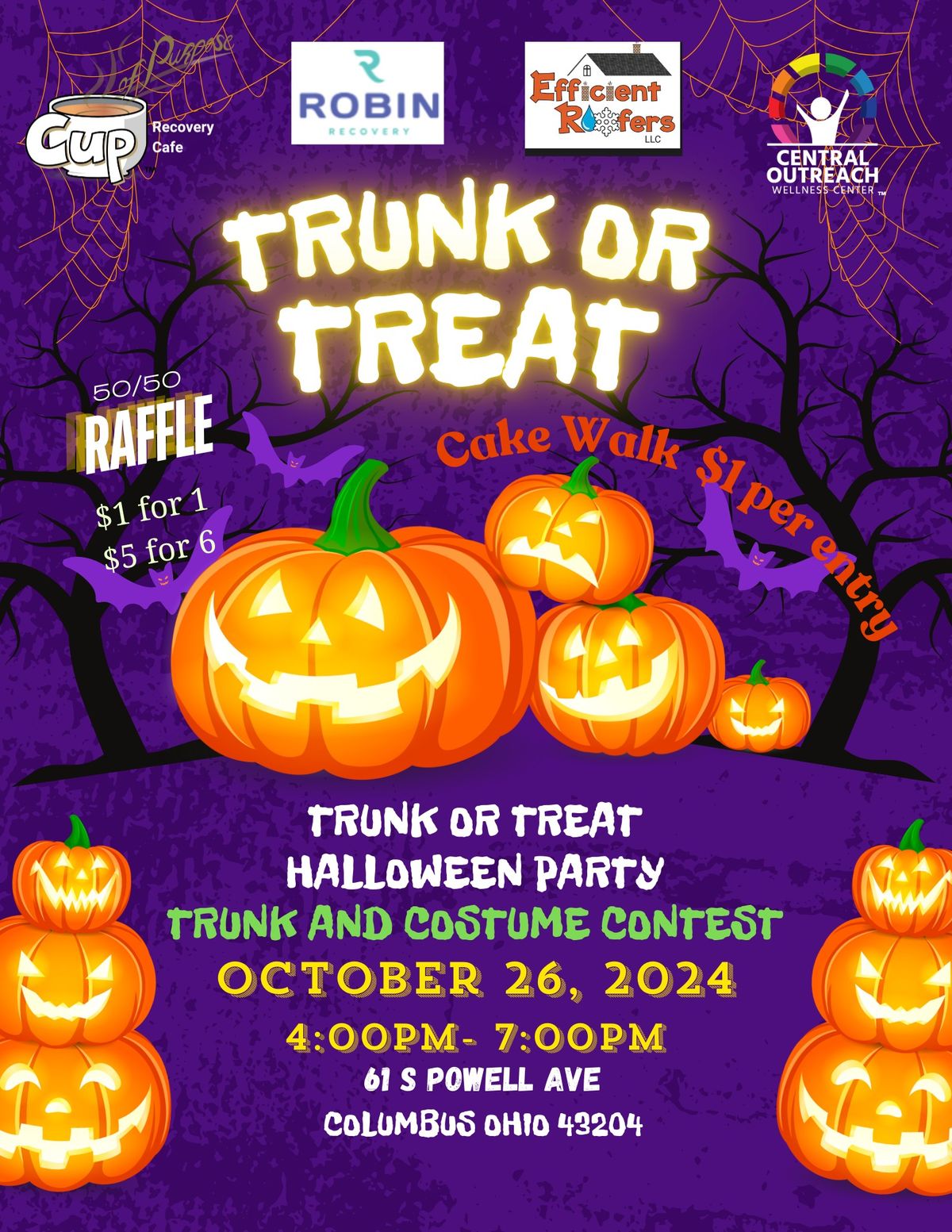 Trunk or Treat Halloween Party