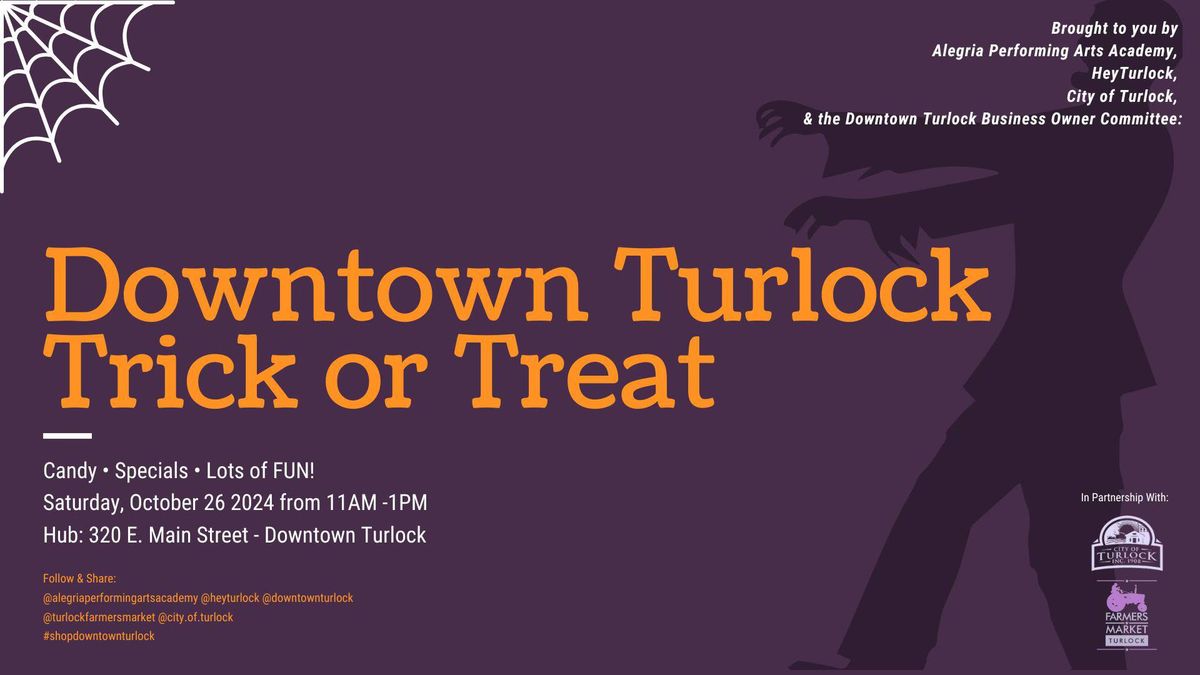 Downtown Turlock Trick of Treat Event