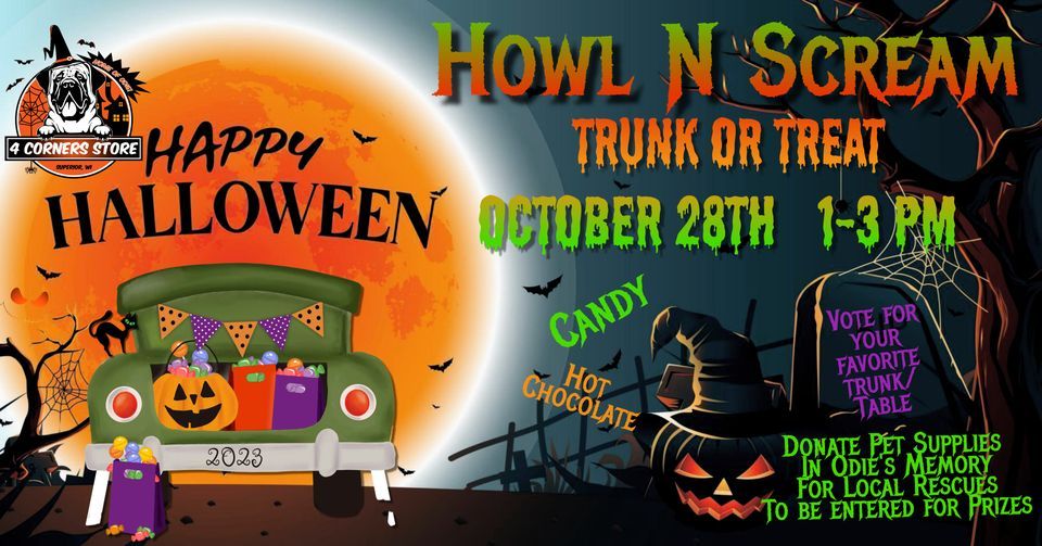 4th Annual Trunk or Treat 4 Corners Store, Superior, WI October 28, 2023