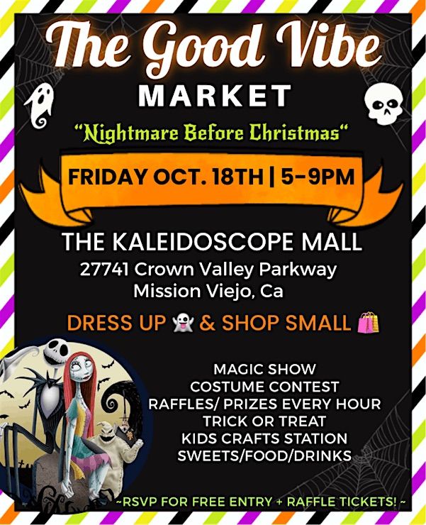 Nightmare Before Christmas Halloween Market