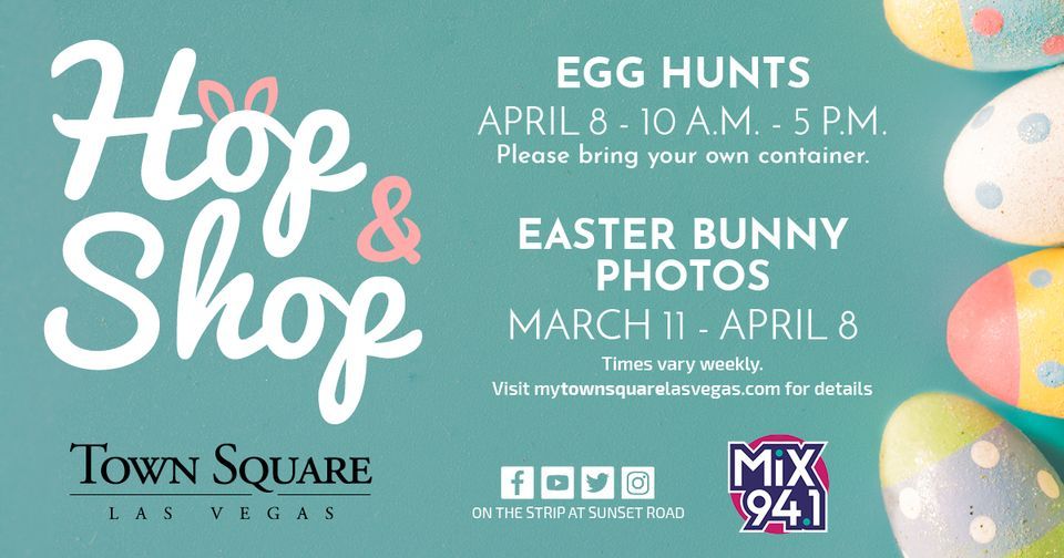 Hop & Shop + Egg Hunts