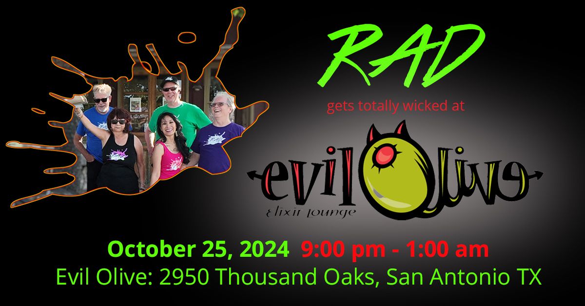 RAD celebrates Halloween early at Evil Olive