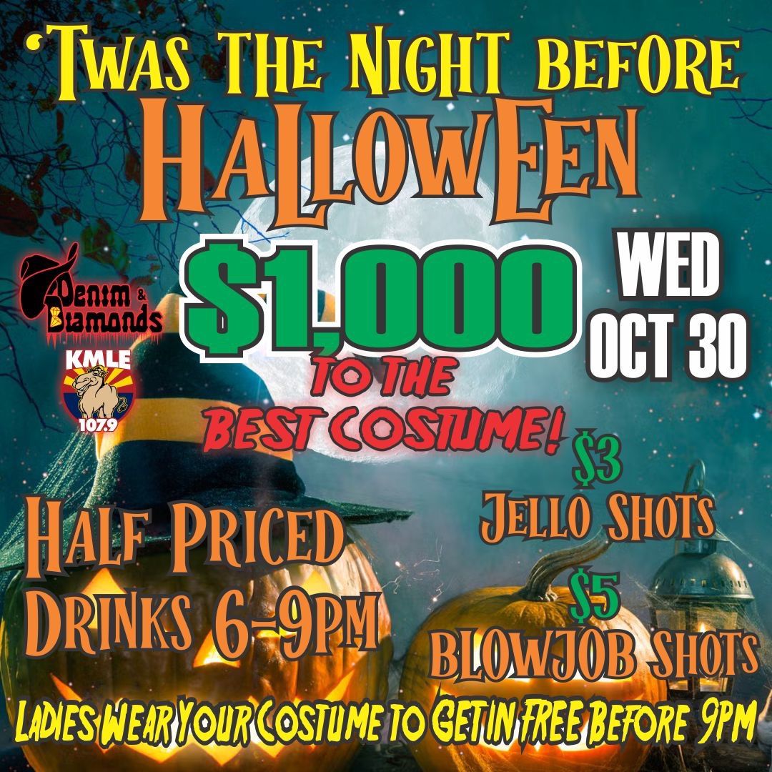 Twas The Night Before Halloween Bash!! 