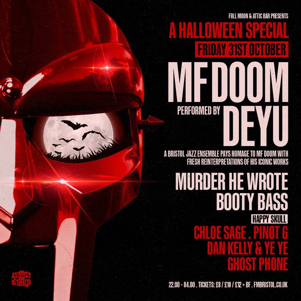 Halloween Special: MF Doom (by Deyu), M**der He Wrote, + MORE!