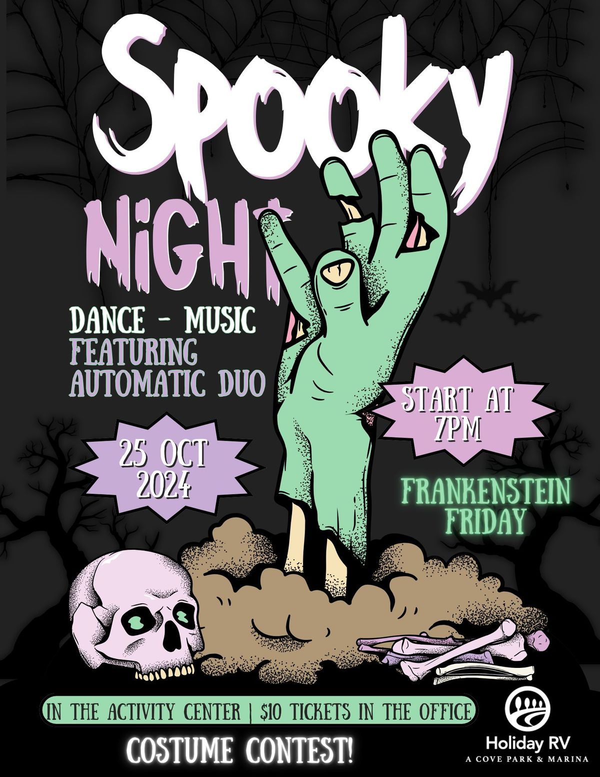 Spooky Night Halloween Dance!