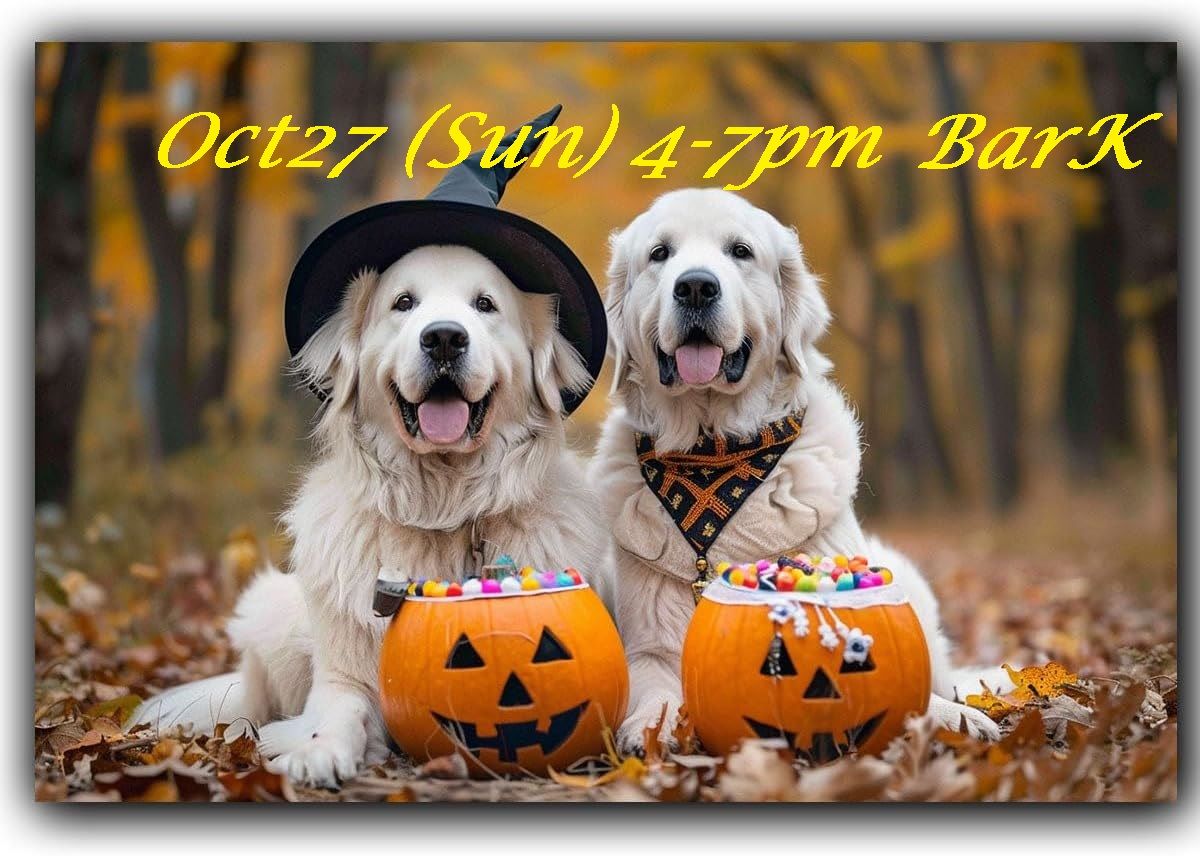 BarK Great Pyrenees Halloween Breed MeetUp