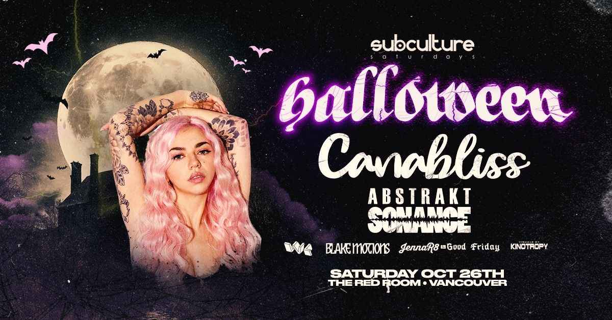 SUBculture Halloween w\/ Canabliss & Abstrakt Sonance