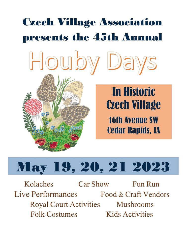 Houby Days 2023 16th Ave SW, Cedar Rapids, IA 52404, United States
