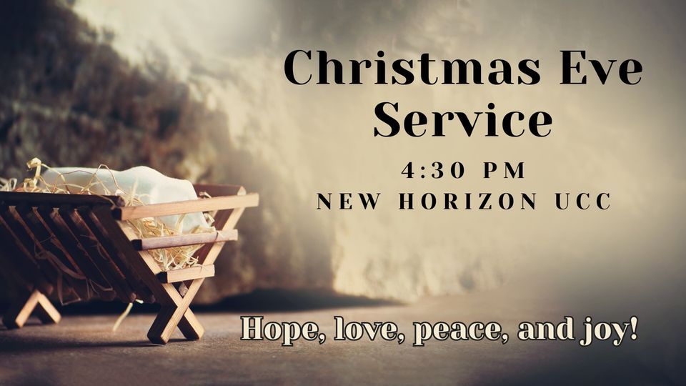 Christmas Eve Worship Service New Horizon UCC, Kewaskum, WI