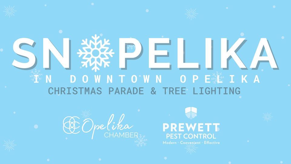 SNOPELIKA Christmas Parade & Tree Lighting Downtown Opelika