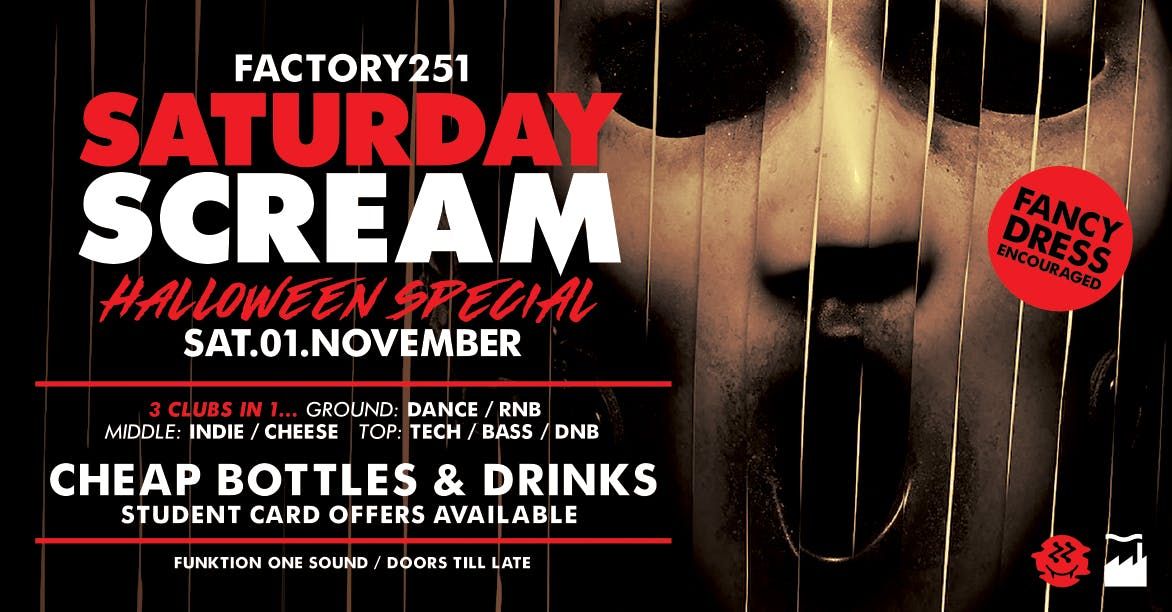 SCREAM SATURDAY