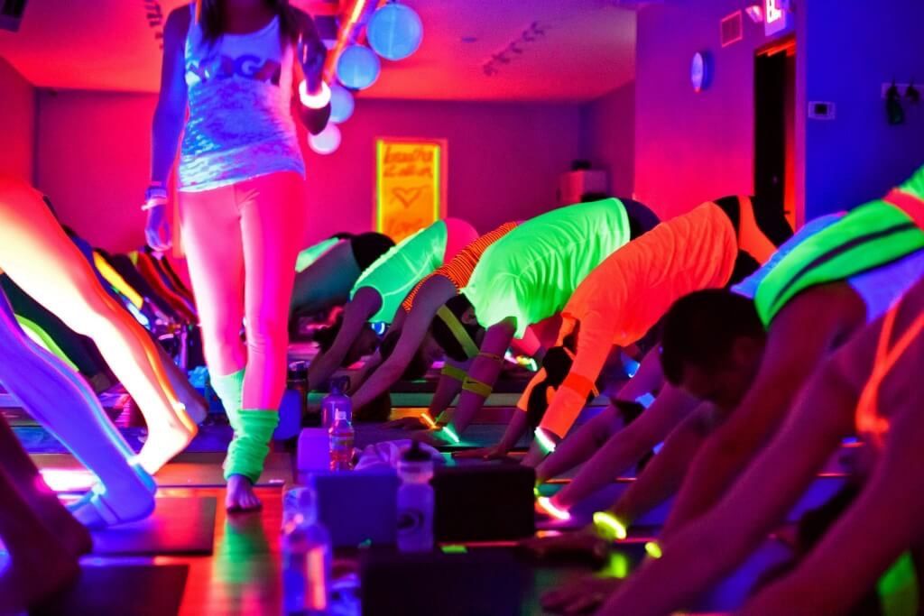 Blacklight Yoga: Halloween Night Edition