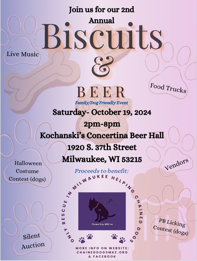 Biscuits & Beer! \ud83d\udc3e\ud83c\udf7b