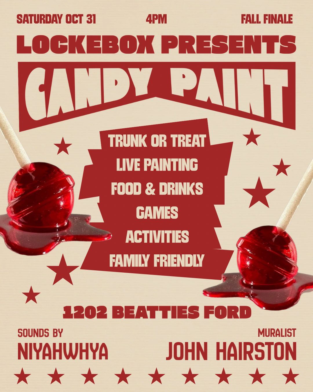 Candy Paint: Trunk or Treat in Charlotte, Sat Oct 31 | Hunt Halloween