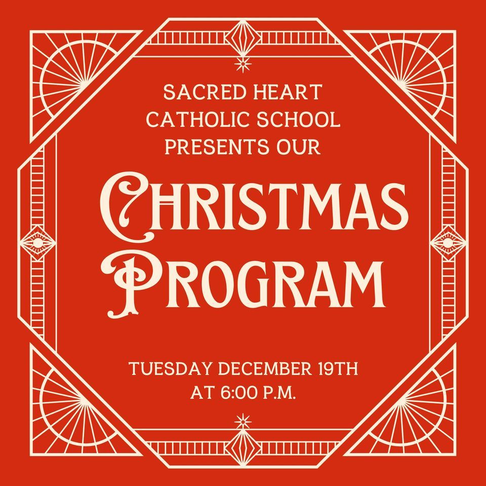 Sacred Heart Christmas Program 210 S Evans Ave El Reno, OK, United