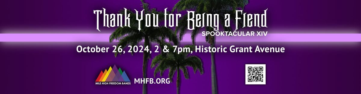 Spooktacular XIV: Thank you for Being a Fiend ***Matinee***