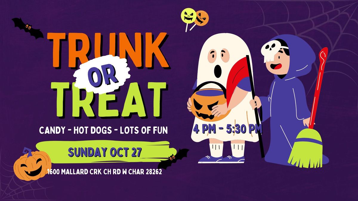 Trunk or Treat at Mallard Creek Presbyterian