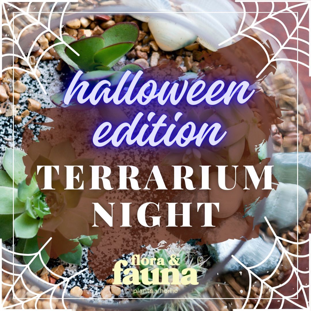 Terrarium Night Halloween Edition at Rustic Cork