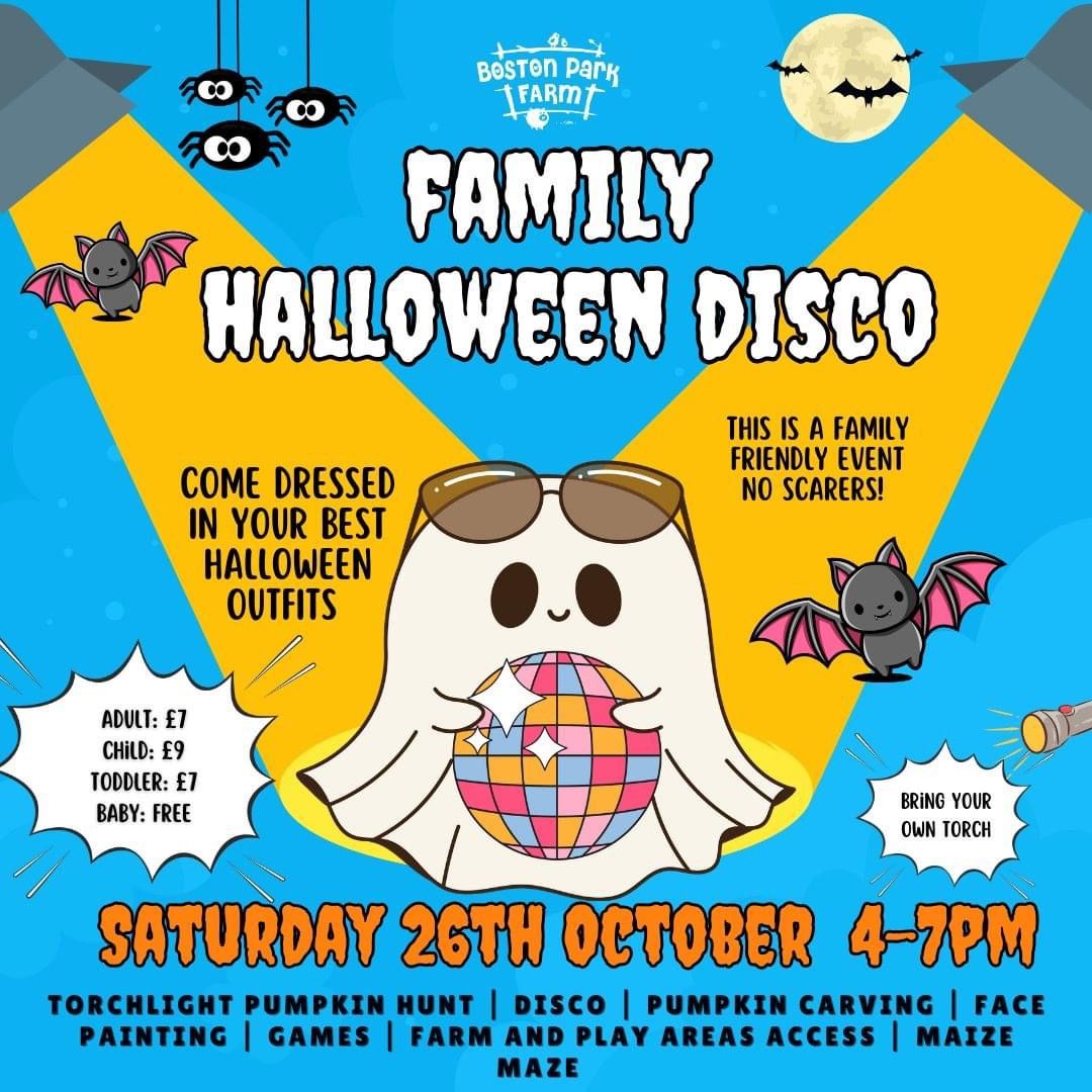 Family Halloween Disco - 26th October 