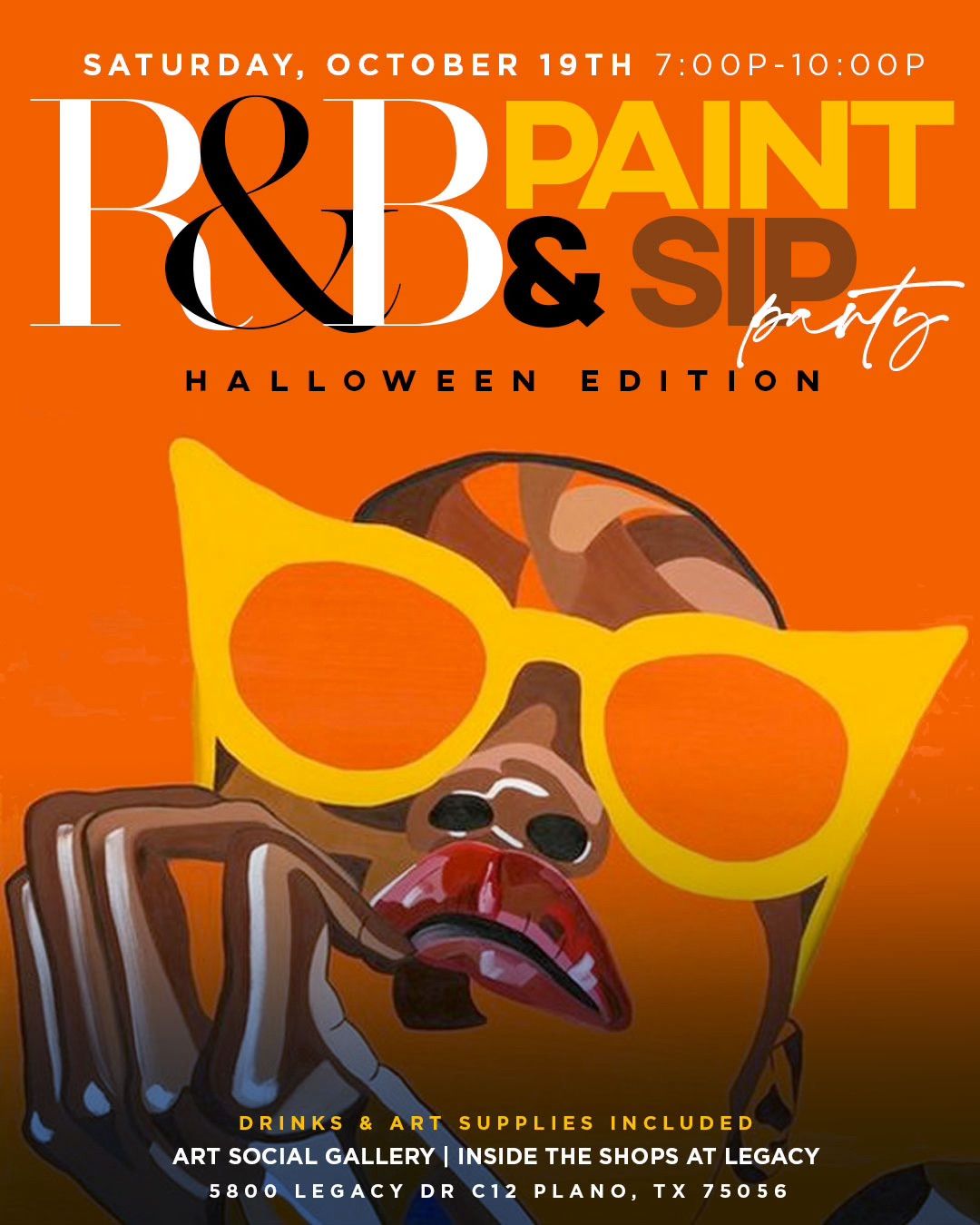 R&B Paint & Sip Halloween Addition 