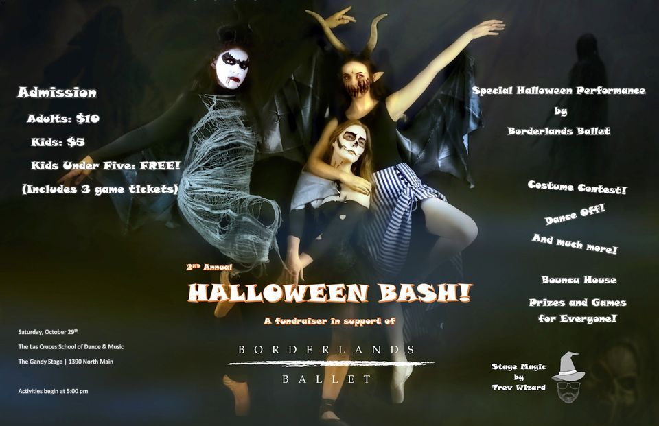 2nd Annual Halloween Bash The Las Cruces School Of Dance Music October 29 22