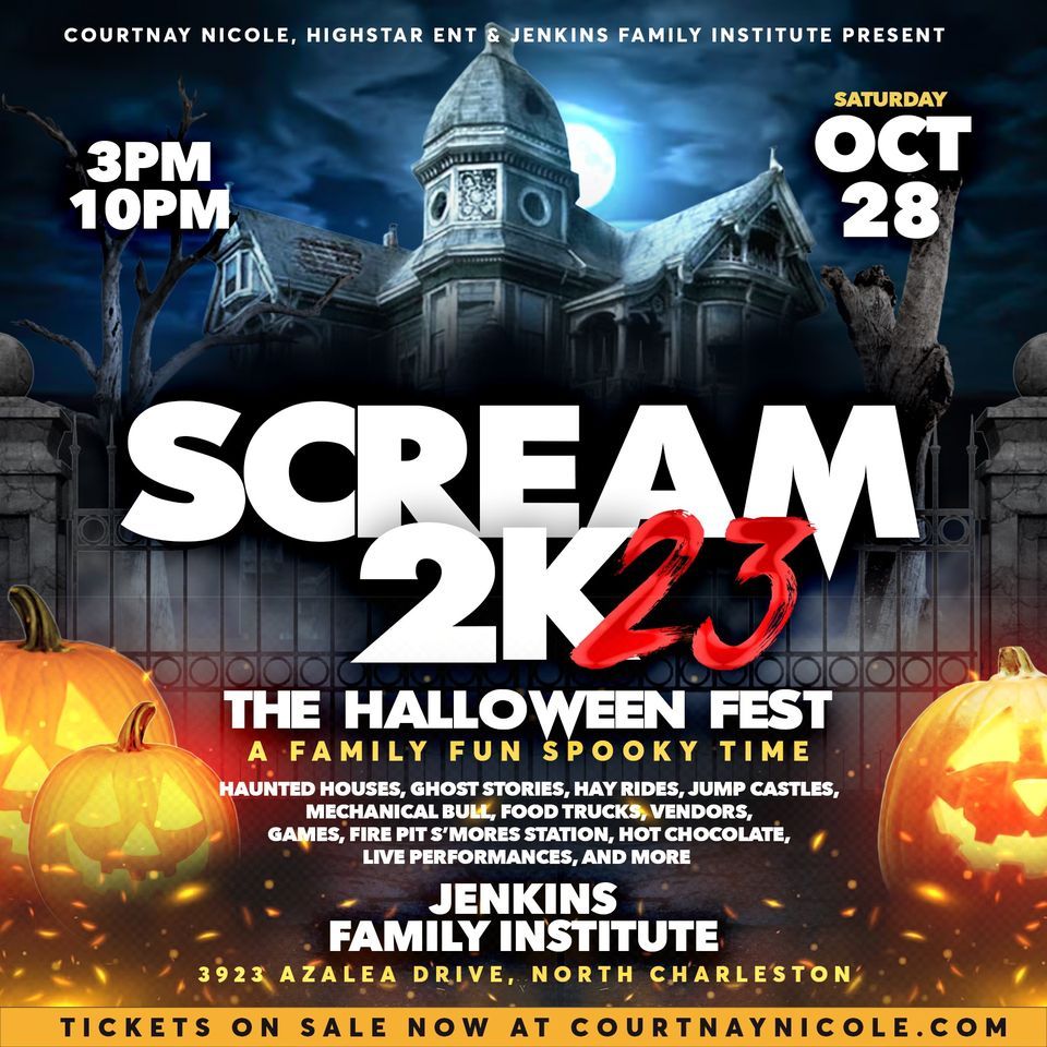 SCREAM 2k23 The Halloween Fest Jenkins Orphanage, Charleston, SC