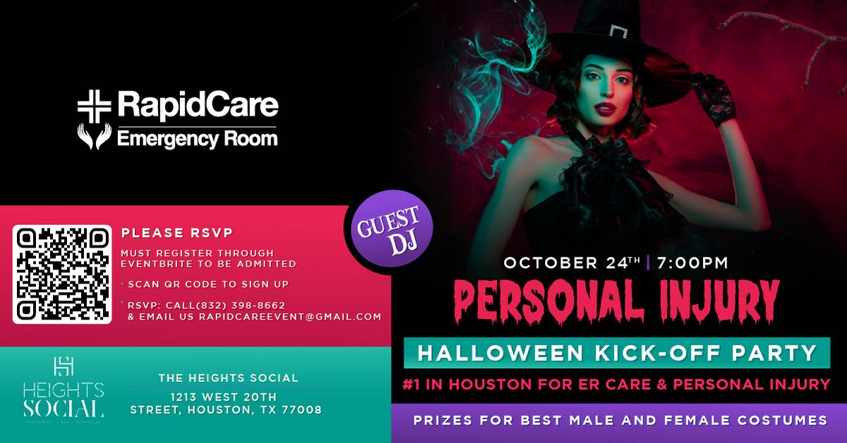  RapidCare Emergency Room Personal Injury Halloween Kick-Off Party!