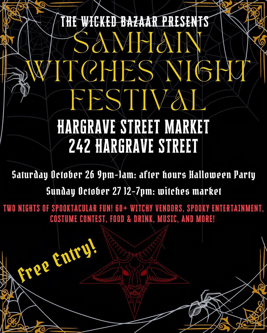 Samhain Witches Night Festival