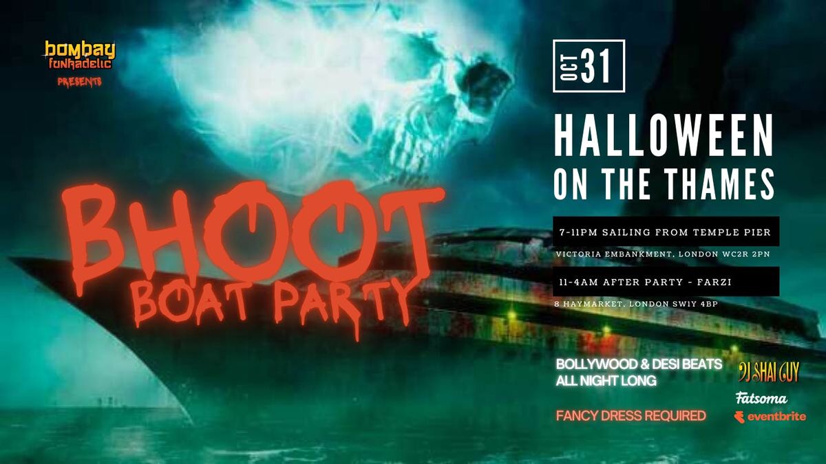 BHOOT Halloween Boat Party and After Party