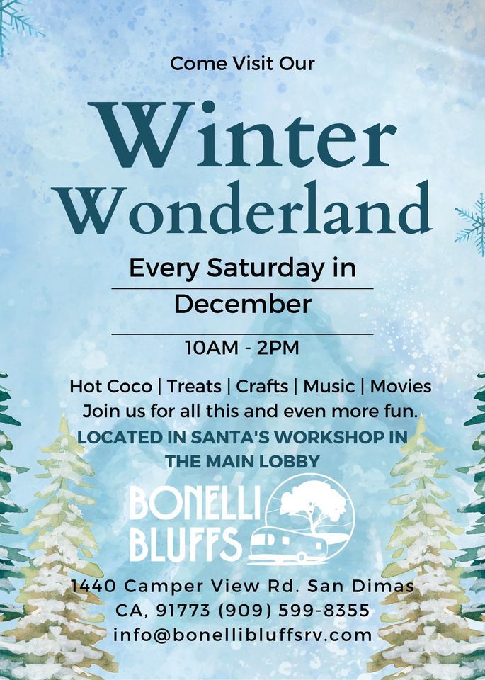 Winter Wonderland at Bonelli Bluffs RV Resort! | Bonelli Bluffs RV ...