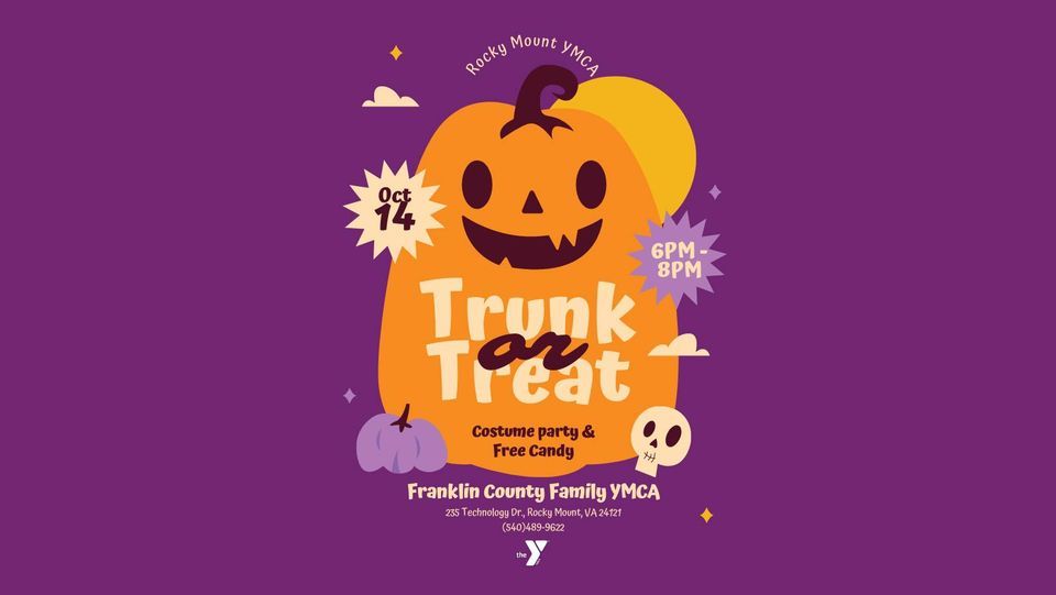 Trunk or Treat Franklin County Family YMCA, Rocky Mount, VA October