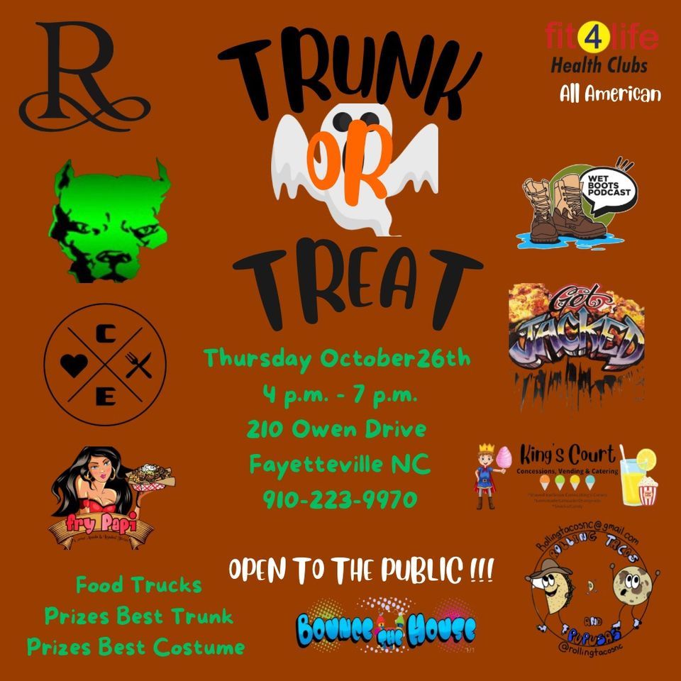 Annual Trunk or Treat!!! 210 Owen Dr, Fayetteville, NC 283043414