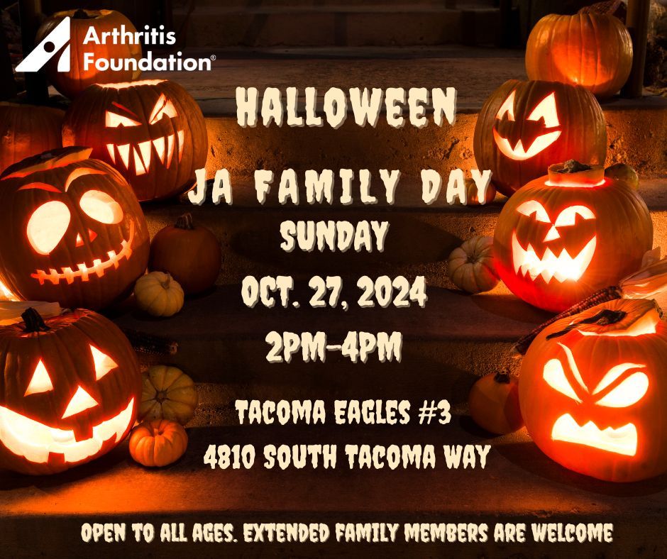 Fall Juvenile Arthritis Family Day Halloween Party