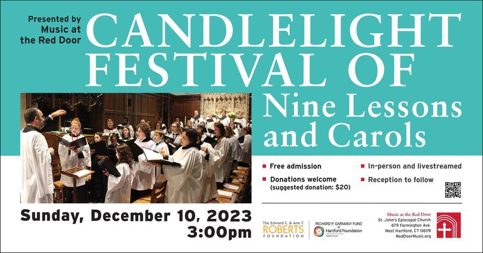CANDLELIGHT FESTIVAL OF NINE LESSONS AND CAROLS