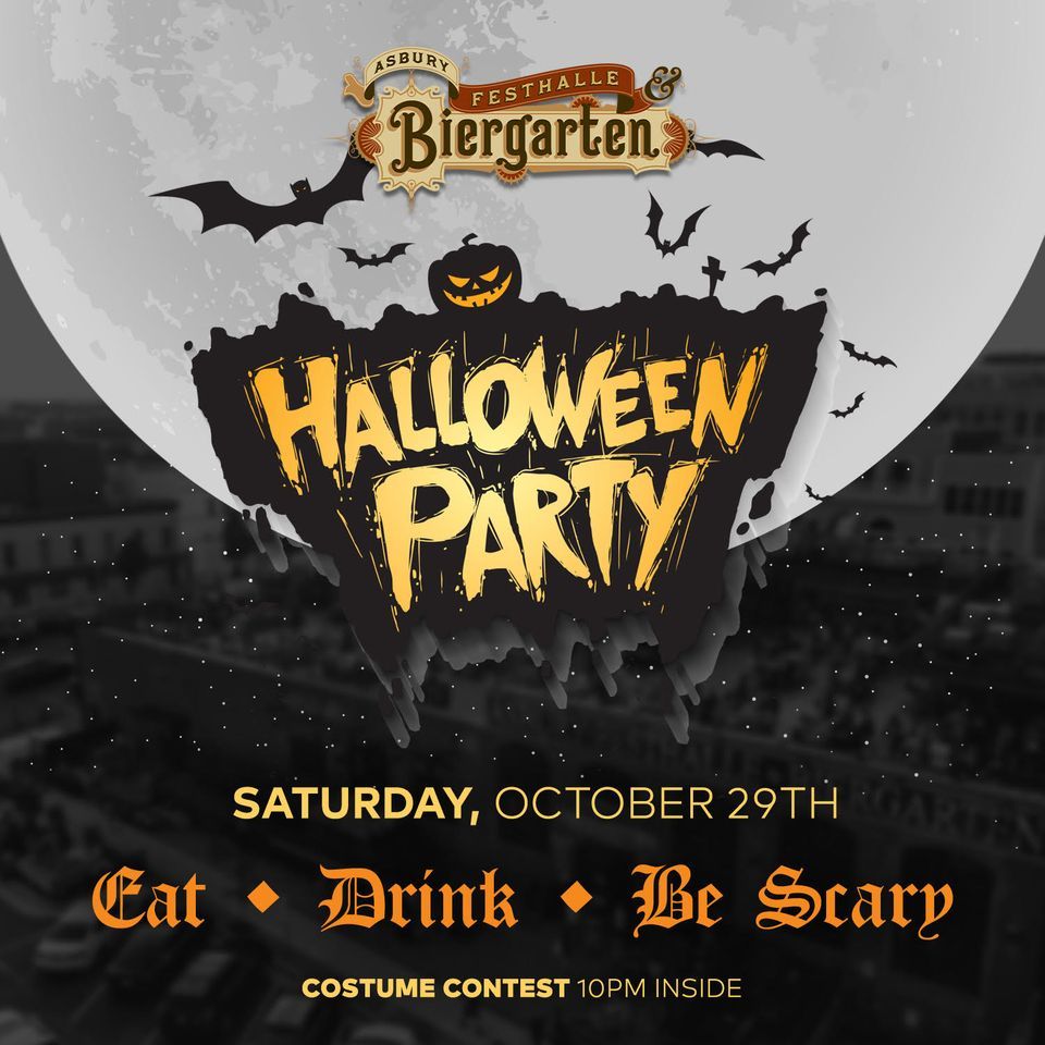 Halloween Party at Biergarten Asbury Festhalle & Biergarten, Asbury