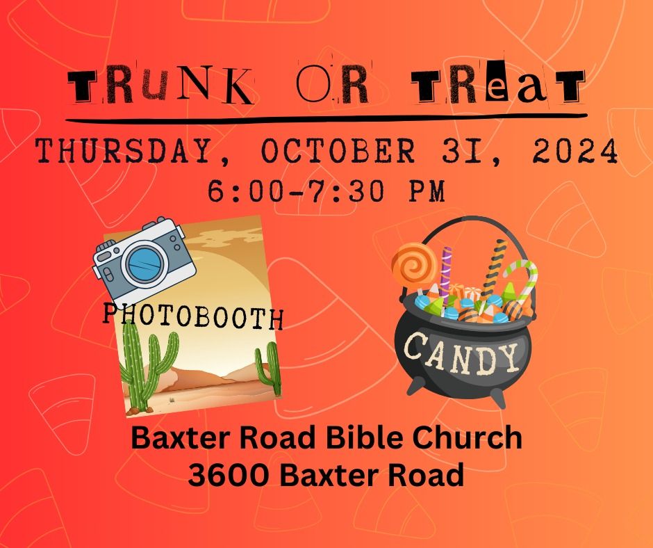 Trunk or Treat! 2024