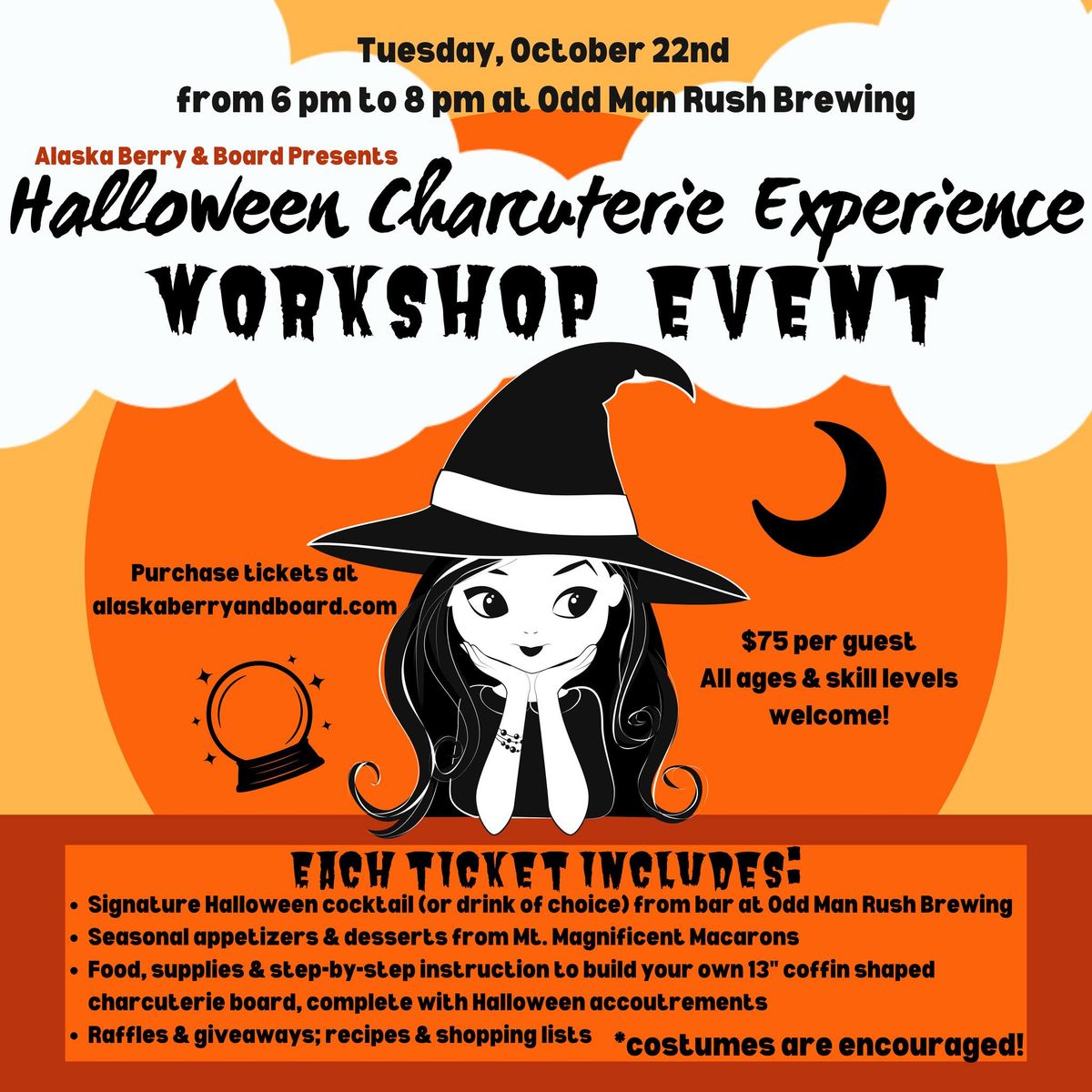 Halloween Charcuterie Experience - Workshop Event