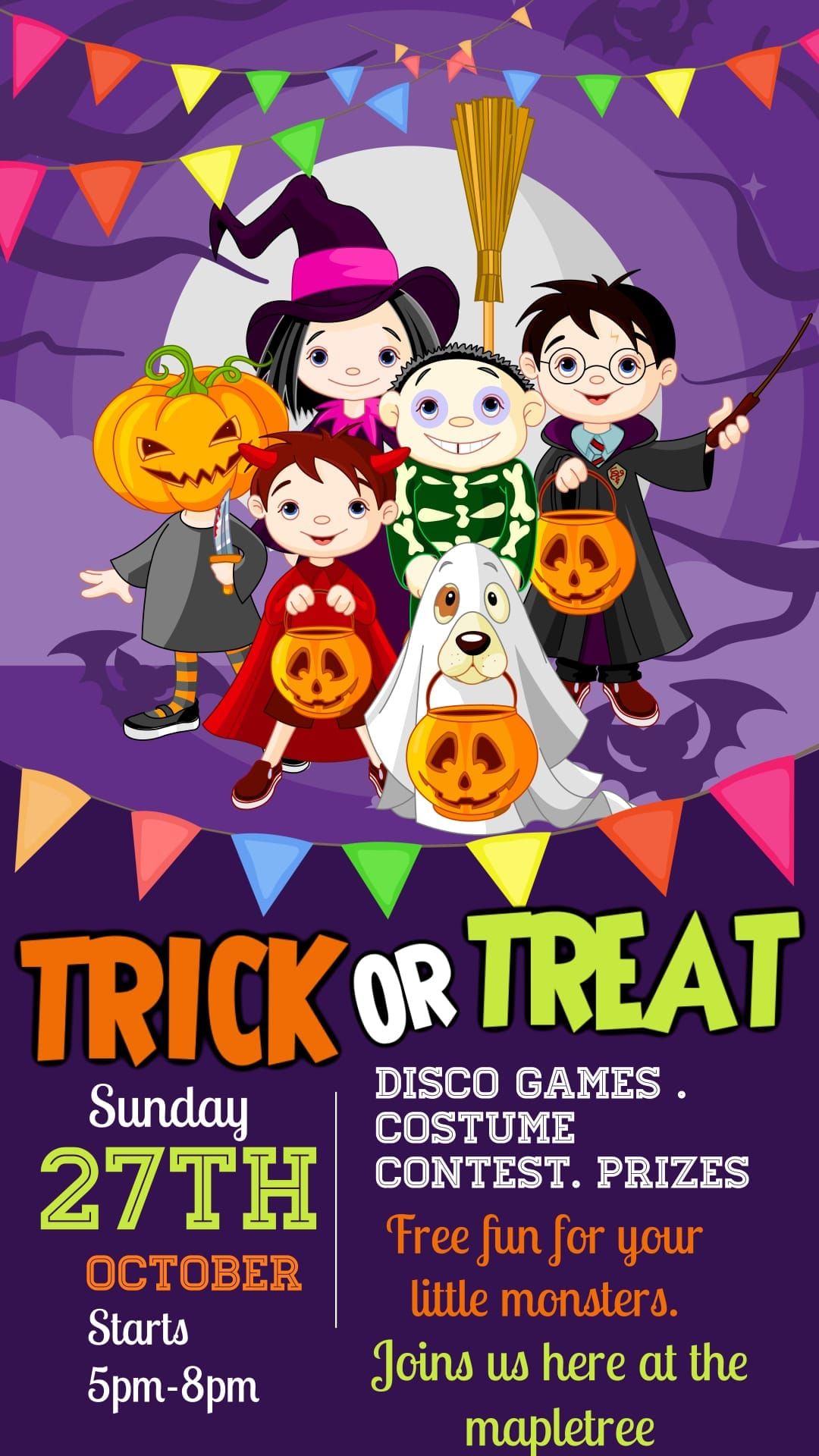 Kids halloween Disco