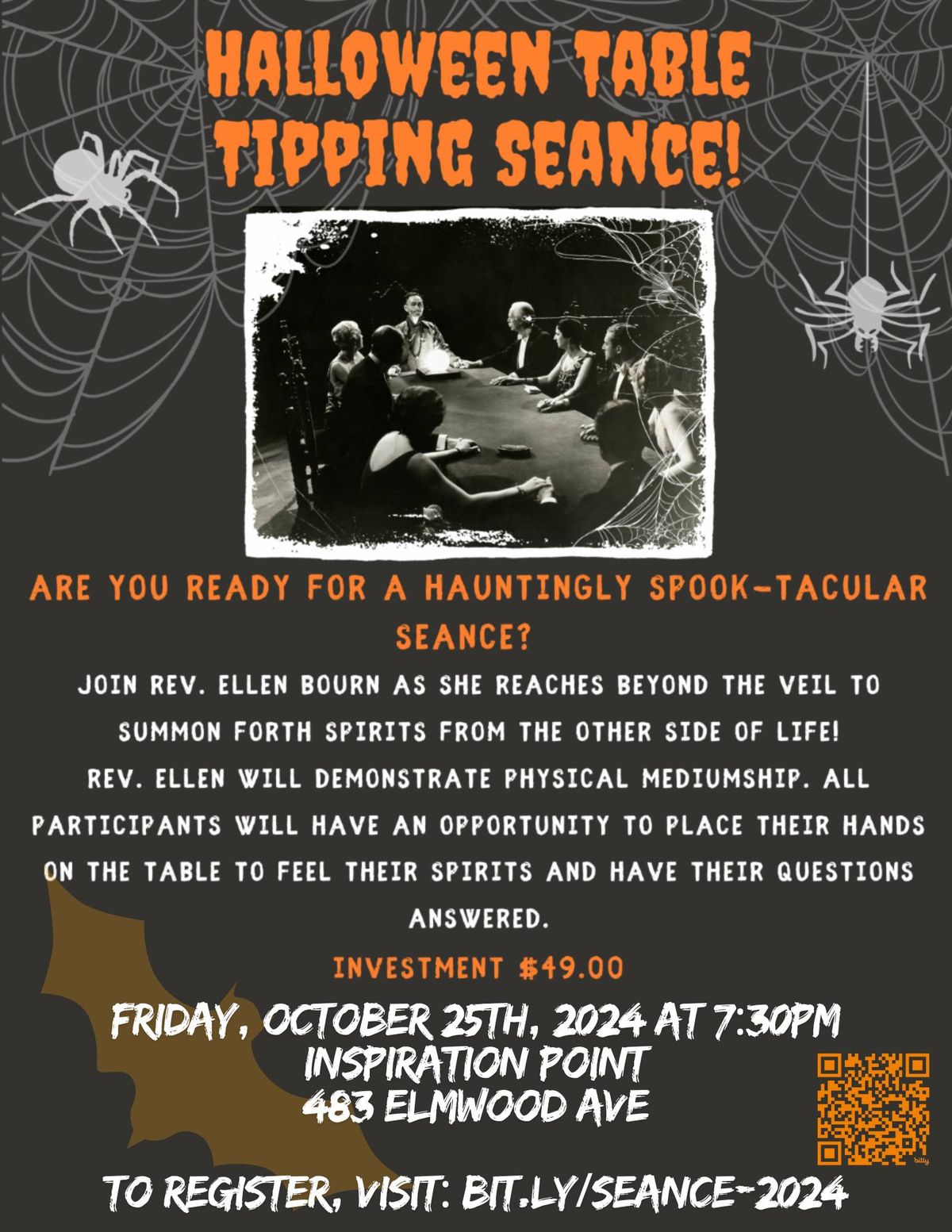 Halloween Table Tipping Seance!