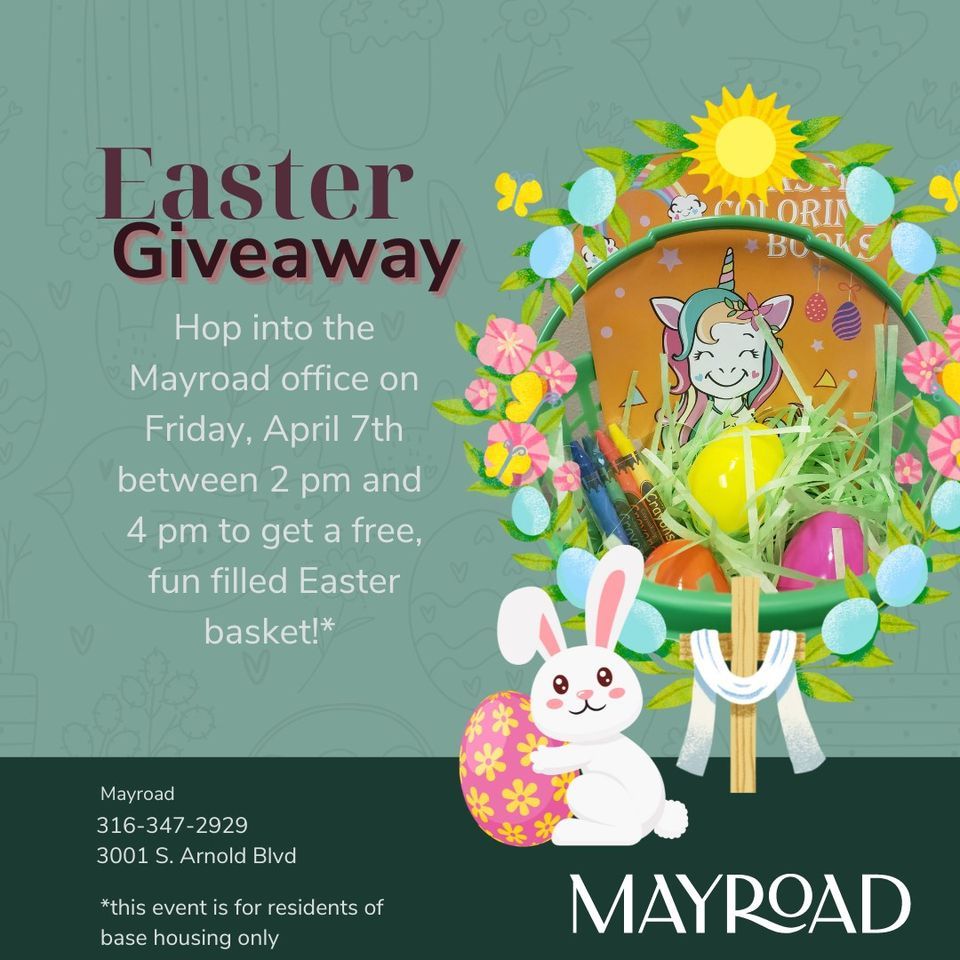 Mayroad Easter Basket Giveaway!